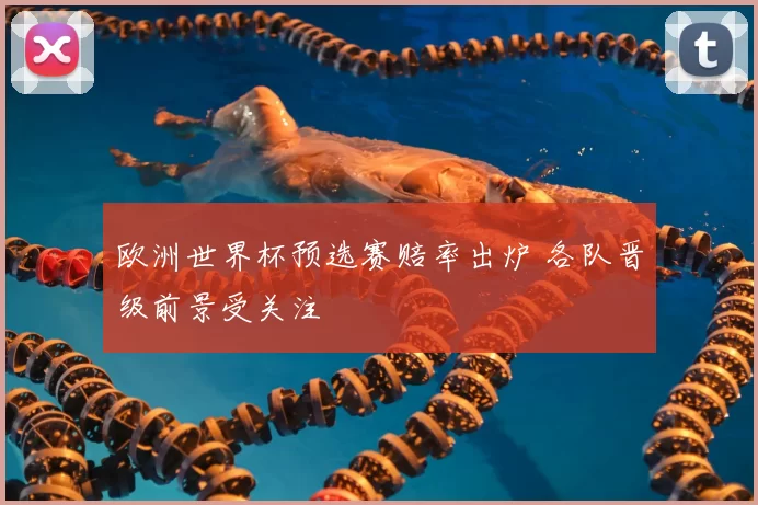 欧洲世界杯预选赛赔率出炉 各队晋级前景受关注
