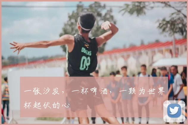 一张沙发,一杯啤酒,一颗为世界杯起伏的心