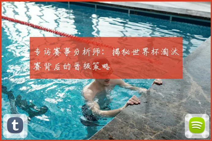 专访赛事分析师:揭秘世界杯淘汰赛背后的晋级策略